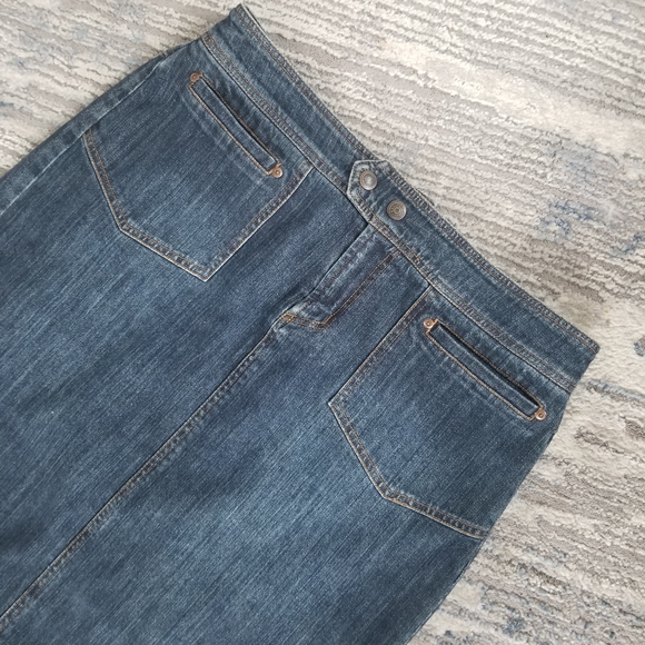BiG SALE Jean skirt. fits size 12/13. From Contrast Jeans - Picture 7 of 7